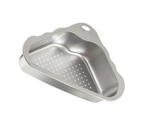 TOYZFRIENDY Panier de Drainage Évier Cuisine Triangle Acier Inoxydable Support Angle Multifonction pour Rangement et Égouttoir Coin Évier et Pratique pour Maison