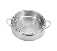 TOYZFRIENDY Panier Vapeur Inox Épais pour Cuisine Maison Cuiseur Vapeur Sécurisé et Chauffage Uniforme et Nettoyage Facile