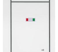 TOYZFRIENDY Panneau de Porte Coulissante de Confidentialité en Acrylique Blanc 4X10 CM Lot de 2 Indicateurs de Confidentialité pour Salle de Conférence et Bureau Signalisation d'État pour