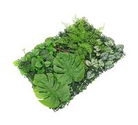 TOYZFRIENDY Panneau Mural Végétal Artificiel et Résistant Aux Uv Décoration Murale Intérieure et Extérieure pour Fêtes Mariages Boutiques et Balcons Installation Facile avec Intégrée