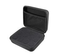 TOYZFRIENDY Paquet De Rangement Huiles Essentielles 12 Compartiments 5ml 10ml 15ml Noir en Eva Rigide Antichoc pour Voyages Et Déplacements