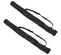 TOYZFRIENDY Paquet de Transport pour Bâton de Baseball 2 Pièces, Étui Léger et Compact 53-63 Cm, Compatible 21-25 Pouces, Pochette en Cuir Résistante, Paquet à Dos et Porté Main,