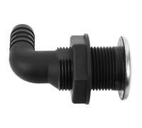 TOYZFRIENDY Passe-Coque Coudé pour Drainage Coque Kayak et Bateau Raccord Évacuation Bilge Facile à Installer Entretien Simplifié pour Yachts et Vedettes