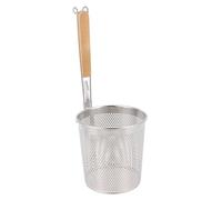 TOYZFRIENDY Passoire à Nouilles Acier Inoxydable avec Filtre Fin et Manche Antidérapant Égouttoir à Main pour Cuisine Chinoise et Cuisson Induction