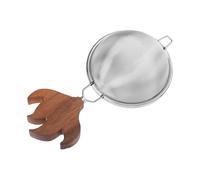 TOYZFRIENDY Passoire à Thé Acier Inoxydable avec Manche Filtre à Mailles Fines pour Infusion de Thé Vrac Café Cocktails et Tisanes Résistance Haute Température Usage Polyvalent Cuisine