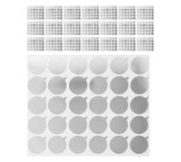 TOYZFRIENDY Pastilles Adhésives en Aluminium Imperméables pour Colle à Extensions de Cils Lot de 40 Pièces Jetables Support Hygiénique et Stable pour Salons de Beauté Spas et Festivals