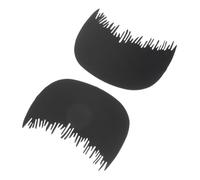 TOYZFRIENDY Peigne à Fibres Capillaires 2 Pièces Capuchon Protecteur Pour Cheveux Fins Homme Et Femme Usage Quotidien