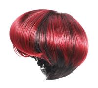 TOYZFRIENDY Perruque Synthétique Bob Courte avec Frange Naturelle pour Femmes Confort Respirant Aspect Réaliste Fibres Polyester Coupe Pixie Polyvalente pour Usage Quotidien Cosplay et Fêtes