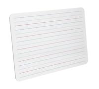 TOYZFRIENDY Petit Tableau Blanc Effaçable Double Face avec Lignes pour Garçon Fille Tableau Décriture Portable Format Effaçable à Sec pour Apprentissage pour Classe et Bureau