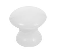 TOYZFRIENDY Pierre de Massage en Jade Blanc Forme Champignon Taille Moyenne Masseur Facial Portatif Relaxation Peau Soins du Visage Spa