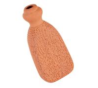 TOYZFRIENDY Pierre Naturelle Terre Cuite Rouge pour Outil Exfoliant Doux pour Éliminer Callosités et Peau Dure Masseur Ergonomique pour Talons Fissurés Stimule la Circulation et Soulage la