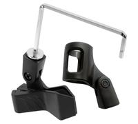 TOYZFRIENDY Pince Microphone Métal pour Saxophone Support Compact et Portable Clip de Fixation Facile à Installer pour Micro sans Fil Accessoire Pratique pour Bureau Théâtre et École