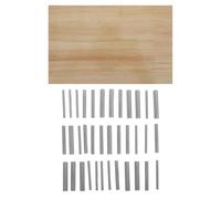 TOYZFRIENDY Planche à Chevilles en Bois Rééducation des Doigts, Entraînement Motricité Fine Force Manuelle, Équipement Solide pour Kinésithérapie et Exercices à Domicile