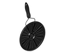 TOYZFRIENDY Plaque Diffuseur de Chaleur Brûlure Fonte Émaillée pour Cuisson Accessoire de Cuisine pour Répartition Uniforme Chaleur Protection Noircissement et Adapté Aux Petits Pots