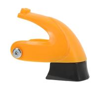 TOYZFRIENDY Plaquette de Frein pour Patins à roulettes en Ligne Frein de Remplacement Talon Amortisseur Renforcé Jaune et Noir Accessoire Patinage Extérieur Sécurisant et Solide Pièce