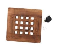 TOYZFRIENDY Plateau Bois Épais pour Pot de Fleurs avec roulettes Verrouillables Support Mobile pour Plantes Intérieur et Extérieur Robuste et Facilitation du Déplacement des Pots