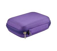 TOYZFRIENDY Pochette De Rangement pour Huiles Essentielles Étui De Voyage pour Huiles Essentielles Mini-Sac De Transport Flacon Compte-Gouttes Roll-on Violet