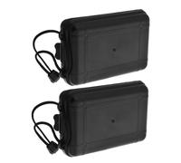 TOYZFRIENDY Porte-Flèches de Tir à L’Arc en Plastique Résistant Boîte de Rangement Étanche pour 2 Flèches Organisateur Multi-Emplacements Moyen Protection pour Activités de Plein Air