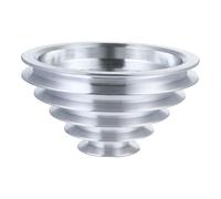 TOYZFRIENDY Poulie Pagode Aluminium Type A pour Courroie Crantée Extérieur Adaptée à Entraînement Arbre Moteur et Kits Distribution Auto