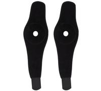 TOYZFRIENDY Protection 2 Pièces Noires, Manchons Élastiques Ajustables en Tissu Respirant, pour Fitness, Cyclisme et Sports de Plein Air