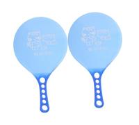 TOYZFRIENDY Raquettes de Badminton Plastique Robustes pour Jeu de Plage et Intérieur Set de Raquettes Polyvalentes pour Badminton Volant Balle de Plage Sport Familial et Fitness