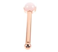 TOYZFRIENDY Rouleur Visage Jade Rose Masseur Facial Rides Outil Sculpteur de Peau Doux et Apaisant pour Soins Visage