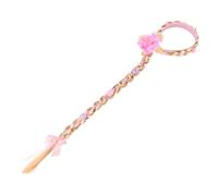 TOYZFRIENDY Serre-tête Tressé Garçon Fille Décoratif pour Déguisement Accessoire Robe Halloween Perruque Fausse Longue Bandeau Raiponce Cheveux Tressés Jeu de Rôle Fête Anniversaire