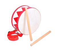 TOYZFRIENDY Set de Percussion pour Débutants avec Tambour Caisse Claire et Tambour à Main Instruments Durables avec Baguettes pour Apprentissage et Divertissement Musical