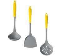 TOYZFRIENDY Set Ustensiles Cuisine Silicone Cuillère et Spatule Antiadhésive Accessoire Cuisine Résistant Chaleur pour Cuisson Quotidienne