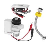 TOYZFRIENDY Soupape de Chasse D'eau Automatique Capteur Infrarouge Dc, Kit de Réparation Urinoir Abs, Système sans Contact pour Toilettes Publiques, Valve Étanche, Économie D'eau et Hygiène