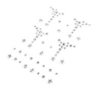 TOYZFRIENDY Stickers Autocollants Visage Pailletés Forme de Gemmes Adhésives Perles et Diamants Décoratifs pour Maquillage Festival Autocollants Durables Multifonctions pour Visage Ongles et