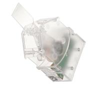 TOYZFRIENDY Support Affichage Publicitaire Transparent avec Figurine Oscillante pour Couple Petit Présentoir Polyvalent pour Affiches Intérieures et Extérieures pour Restaurants Commerces et