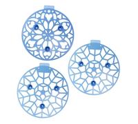 TOYZFRIENDY Support De Berceau pour Pastèque en Plastique Solide Bleu, Lot De 3 Pièces, Treillis De Jardin Antirouille, Circulation d'air Optimisée, Support Stable pour Jardin Et Ferme