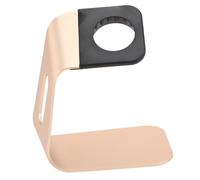 TOYZFRIENDY Support de Charge pour Montre Alliage Aluminium Anti-dérapant avec Gestion de Câble Station de Recharge Pratique pour Montres Connectées Compatible Watch Série Finition Or