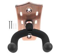 TOYZFRIENDY Support Mural pour Guitare Ukulélé et Violon en Alliage Crochet Mural Rose Doré Capacité de Charge Élevée pour Instruments de Musique à Cordes Installation Facile Accessoire