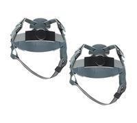 TOYZFRIENDY Suspendre de Casque de Chantier Remplaçable 2 Pièces, Doublure Réglable et Coussinet Respirant pour Casque de Sécurité Industriel, Accessoires Confort et Protection Tête Chantier