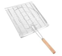 TOYZFRIENDY Table Pliable Inoxydable pour Barbecue et Grillades Support Multifonction pour Toasts Camping et Cuisson Plein Air Résistant et Facile à Nettoyer