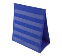 TOYZFRIENDY Tableau de Poche de Bureau Triangulaire Stable Support Double Face pour Organisation de Classe Affichage Pédagogique pour Enseignants et Élèves