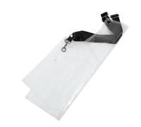 TOYZFRIENDY Tablier Coiffeur Transparent Imperméable Avec Poches Pour Salon De Coiffure Et Usage Domestique