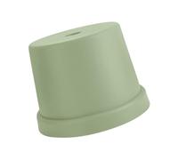 TOYZFRIENDY Tabouret Plastique Empilable pour Garçon Fille Tabouret Anti-dérapant Léger et Robuste Marchepied Sécurisé pour Salon Chambre et Bain pour Garçon et Fille Large Vert