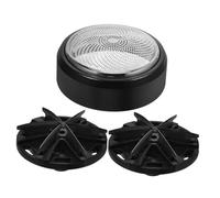 TOYZFRIENDY Têtes De Rasoir Électrique Rotatives 3 Pièces, Six Lames Flottantes, Mini Taille, Pour Hommes, Peau Sensible, Rasage Visage Précis, Accessoires Rasoir Voyage