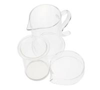 TOYZFRIENDY Théière Verre avec Filtre Chaleur Infuseur Intégré Cafetière et Tisanière pour Bureau et Maison Ensemble Élégant