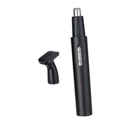 TOYZFRIENDY Tondeuse Poils Nez Rechargeable avec Lame Rotative sans pour Hommes Kit Portable avec Tête Amovible Lavable Coupe-nez et Sourcils et Léger
