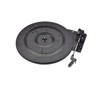 TOYZFRIENDY Tourne Disque Vinyle Vintage Portable avec Cellule Stylus Préamplificateur Intégré Contrepoids Réglable Accessoire Audio Plastique pour Écoute Claire et Fête Entre