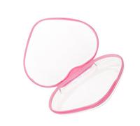 TOYZFRIENDY Trousse de Toilette Rigide Forme Cœur avec Fermeture Éclair Capacité Spacieuse Rangement Polyvalent pour Cosmétiques Jouets et Accessoires de Voyage