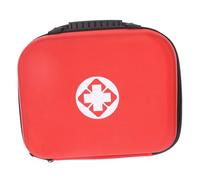 TOYZFRIENDY Trousse Médicale Portable Rouge Pochette de Rangement pour Médicaments et Kit Urgence Compact et Pratique pour Maison Voiture et Extérieur