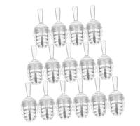 TOYZFRIENDY Tubes de Gloss à Lèvres Flacons Vides à Lèvres 15 Pièces en Plastique Forme Pots à Miel Rechargeables Réutilisables Pratiques pour DIY Voyage