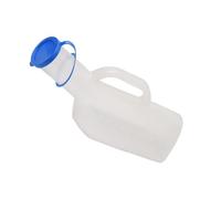 TOYZFRIENDY Urinoir Portable Grand Volume Plastique Épais pour Patients Hommes et Femmes Urinal Ergonomique Anti-fuite Adapté Personnes Âgées Alitées et Voyages