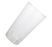 TOYZFRIENDY Vase à Fleurs en Acrylique Transparent Vase Trompette Petit Format pour Compositions Décoratives Stable pour Décoration Intérieure et Maison