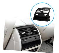 TOYZFRIENDY Ventilation Centrale Arrière pour Series Panneau avec Cadre Perforé et Finition Chromée Remplacement Facile pour Console Auto